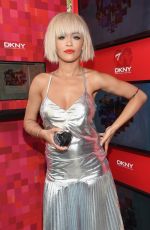 RITA ORA and CHRISSY TEGEN at DKNY MyNY Fragrance Launch in New York