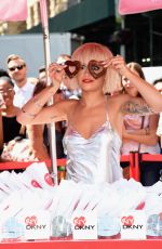 RITA ORA and CHRISSY TEGEN at DKNY MyNY Fragrance Launch in New York