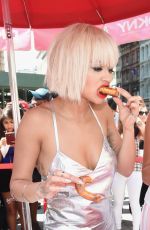 RITA ORA and CHRISSY TEGEN at DKNY MyNY Fragrance Launch in New York