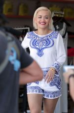 RITA ORA at a Photoshoot in Beverly Hills