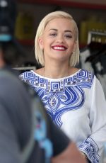 RITA ORA at a Photoshoot in Beverly Hills