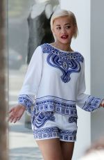 RITA ORA at a Photoshoot in Beverly Hills