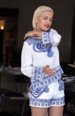 RITA ORA at a Photoshoot in Beverly Hills