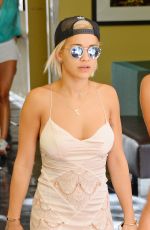 RITA ORA Leaves Her Hotel in West Hollywood