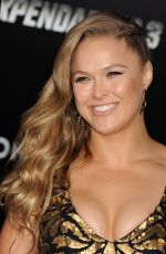 RONDA ROUSEY at The Expendables 3 Premiere in Hollywood