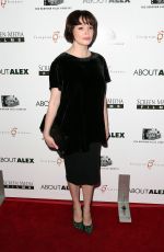 ROSE MCGOWAN at About Alex Premiere in Hollywood