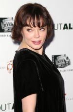 ROSE MCGOWAN at About Alex Premiere in Hollywood