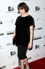 ROSE MCGOWAN at About Alex Premiere in Hollywood