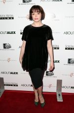 ROSE MCGOWAN at About Alex Premiere in Hollywood