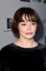 ROSE MCGOWAN at About Alex Premiere in Hollywood