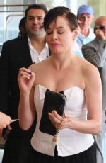 ROSE MCGOWAN at Hollywood Foreign Press Association’s Grants Banquet in Beverly Hills