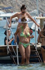 SAM FAIERS and FERNE MCCAN in Bikinis in Ibiza