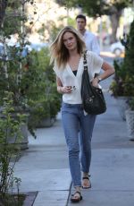 SARA PAXTON Leaves Ken Paves Salon in West Hollywood