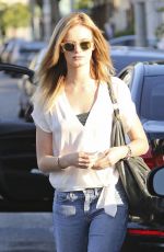 SARA PAXTON Leaves Ken Paves Salon in West Hollywood