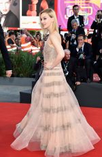 SARAH GADON at the Venice Film Festival Opening Ceremony