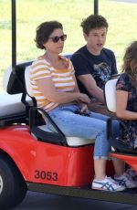 SARAH HYLAND on the Set of Modern Family in Pasadena