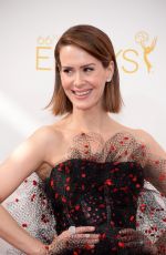 SARAH PAULSON at 2014 Emmy Awards