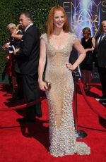 SARAH RAFFERTY at 2014 Creative Arts Emmy Awards in Los Angeles