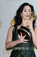 SARAH SILVERMAN at 2014 Emmy Awards