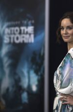 SARAH WAYNE CALLIES at Into the Storm Premiere in New York