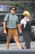 SCARLETT JOHANSSON Out and About in New York