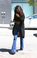 SELENA GOMEZ Arrives at Chelsea Lately in Los Angeles
