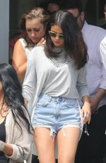 SELENA GOMEZ in at Gracias Madre in West Hollywood
