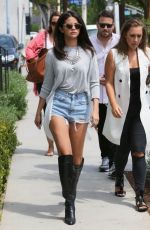 SELENA GOMEZ in at Gracias Madre in West Hollywood