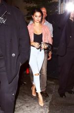 SELENA GOMEZ Leaves the Abbey Nightclub in West Hollywood