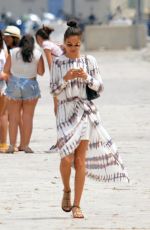 SHANINA SHAIN Out and About in Ibiza