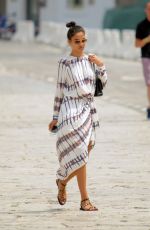 SHANINA SHAIN Out and About in Ibiza