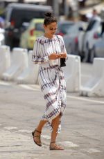 SHANINA SHAIN Out and About in Ibiza