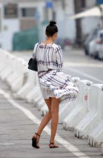 SHANINA SHAIN Out and About in Ibiza