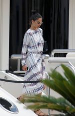 SHANINA SHAIN Out and About in Ibiza