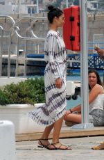 SHANINA SHAIN Out and About in Ibiza