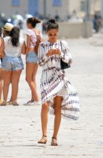 SHANINA SHAIN Out and About in Ibiza