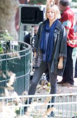 SIENNA MILLER on the Set of Adam Jones in London