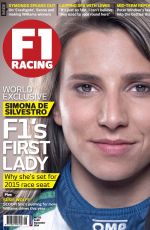 SIMONA DE SILVESTRO in F1 Racing Magazine, September 2014 Issue