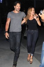 SOFIA VERGARA Arrives at the Staples Center in Los Angeles