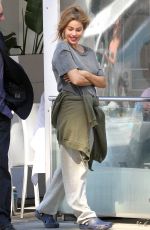 SOFIA VERGARA on the Set of Modern Family in Beverly Hills 0708