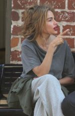 SOFIA VERGARA on the Set of Modern Family in Beverly Hills 0708