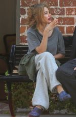 SOFIA VERGARA on the Set of Modern Family in Beverly Hills 0708