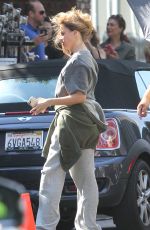 SOFIA VERGARA on the Set of Modern Family in Beverly Hills 0708