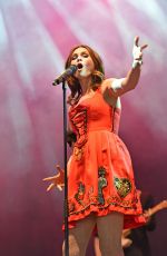 SOPHIE ELLIS-BEXTOR Performs at V Festival in Chelmsford