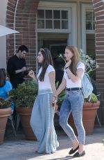 SOPHIE TURNER and HAILEE STEINFELD Out and About in Malibu