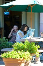 SOPHIE TURNER and HAILEE STEINFELD Out and About in Malibu