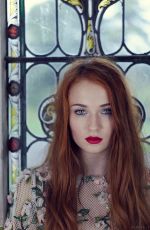 SOPHIE TURNER for Tatler Magazine, March 2014 Issue