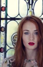 SOPHIE TURNER for Tatler Magazine, March 2014 Issue