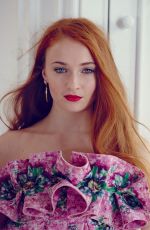 SOPHIE TURNER for Tatler Magazine, March 2014 Issue