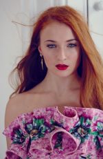 SOPHIE TURNER for Tatler Magazine, March 2014 Issue